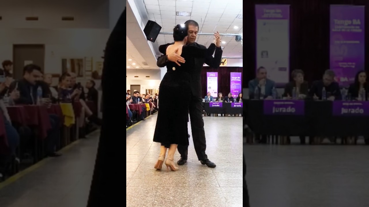 María Silvina del Bosque y Elias Turco Abdala. Campeonato de baile de la Ciudad. La Baldosa 8may26