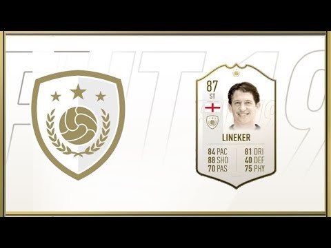FIFA 19 - Gary Lineker (87) - Icon Review