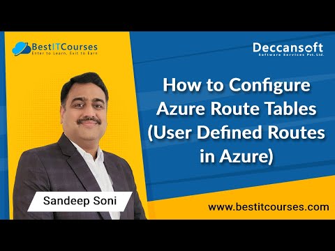 Microsoft Azure | How to Configure Azure Route Tables User Defined Routes in Azure
