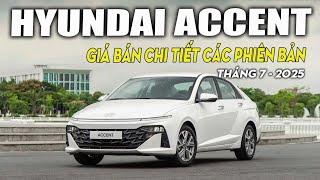 Cập Nhật Giá Bán, Tính Tổng Lăn Bánh Các Phiên Bản Xe Hyundai Accent Trong Tháng 7.
