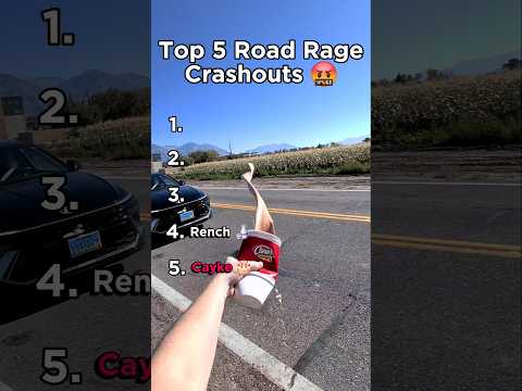 Ranking Craziest Road Crashouts 🚗