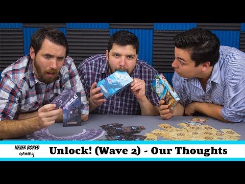 Unlock! *Wave 2* Mystery Adventures - Our Thoughts (Board Game)