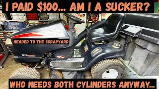 Craftsman DYT 4000 Maintenance, Deck Belt Replacement, Engine Repair