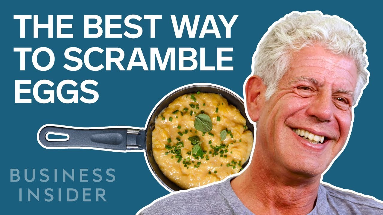 Anthony Bourdain: The best way to cook scrambled eggs thumnail