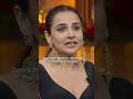 Vidya Balan S HILARIOUSLY Unexpected Answer EMBARRASSES Kapil TGIKS