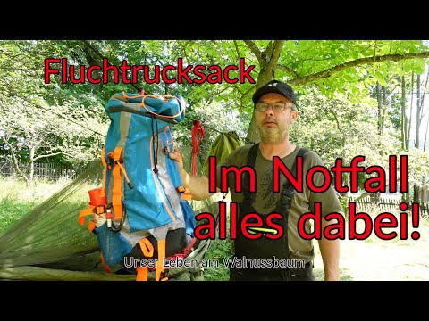 Fluchtrucksack für den Notfall - 3 Tage autark Leben in jeder Krise