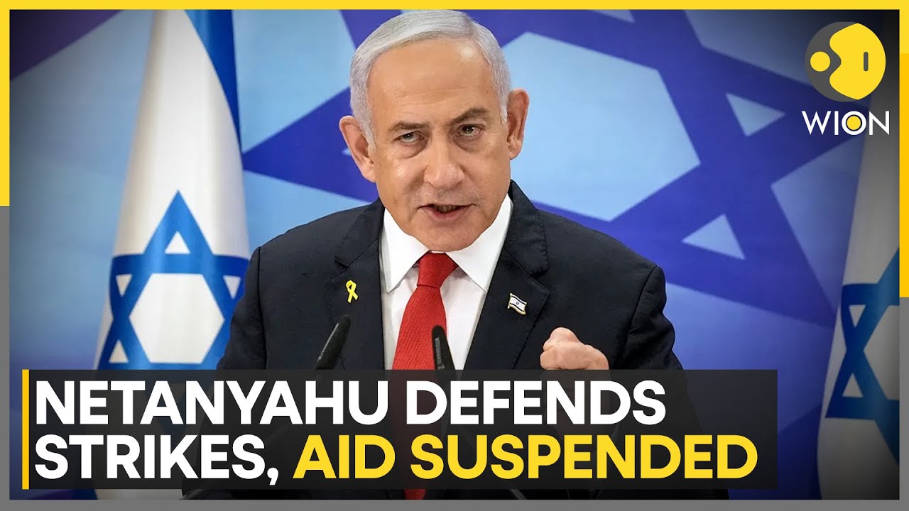 Netanyahu Justifies Strikes: Aid Groups Risk Suspension Over Staff Data | WION
