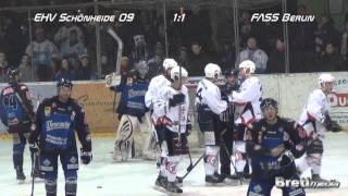 preview picture of video 'EHV Schönheide 09 VS.FASS Berlin - Oberliga Ost Eishockeypokal Halbfinalspiel 2 - 10.03.2013 (3:4)OT'