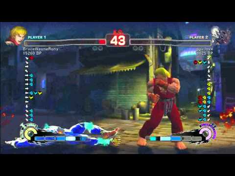 ssf4  BruceWayneRuny (KE)  vs  ggu love (SE)