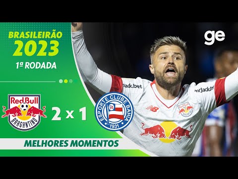 Gols e lances de Red Bull Bragantino x Bahia