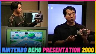 Nintendo Employee Demo Presentation in 2000
