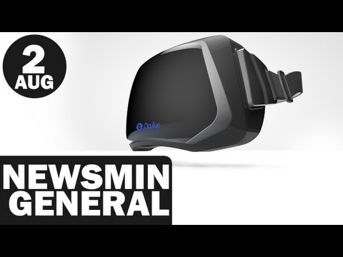 Newsmin - 02/08/12 - The Oculus Rift (Virtual Reality Headset) Kickstarter