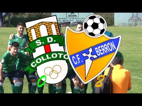SD Colloto 0-2 Berrón CF resumen Regional Preferente