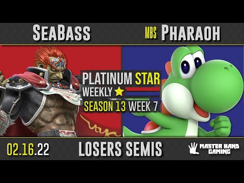 PSW S13:W7 - MBS | Pharaoh (Yoshi) vs SeaBass (Ganon) - L Semifinals
