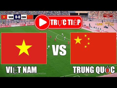 🔴TRỰC TIẾP: VIỆT NAM vs TRUNG QUỐC | Trò chơi mô phỏng eFootball PES 21 trên PC