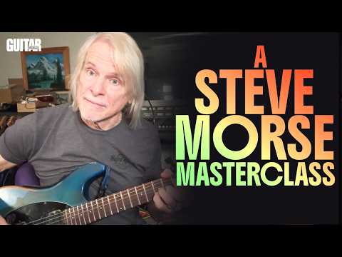 String-jumping and fretboard stretching: A Steve Morse masterclass on wide intervals