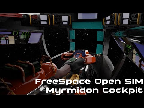 FreeSpace Open | S.I.M. GTF Myrmidon Cockpit