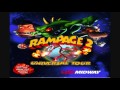 Rampage 2 Universal Tour OST Title Screen Bonus Round