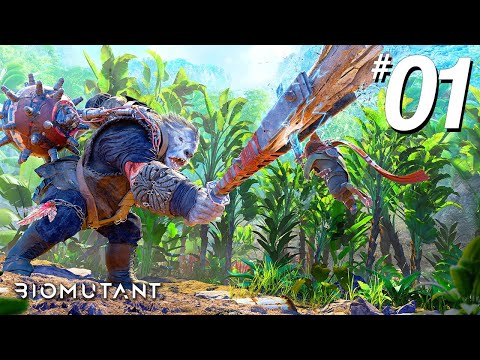 🔴 BIOMUTANT Walkthrough Gameplay PART 1 - A BEAUTIFUL NEW WORLD (PC)