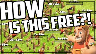 Clash of Clans FREE Account - No Longer RUSHED!