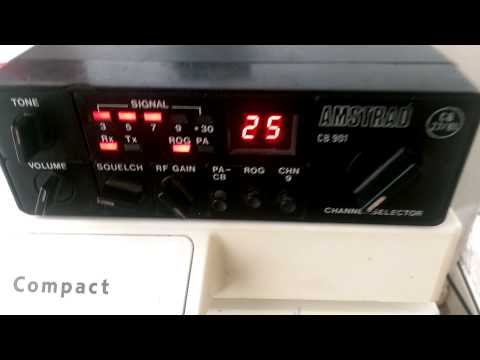 Amstrad 901 test mag mount antenna