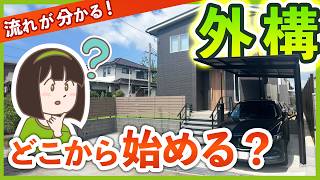 【外構工事スタートガイド】何からやるべき?外構のプロが全部教えます!