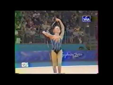 Editha SCHAUFLER (GER) rope - 2000 Sydney Olympics Qualifs