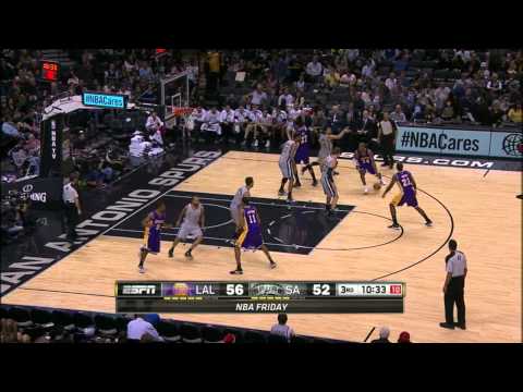 Kobe Bryant Highlights Lakers vs. Spurs 12.12.2014 - 22 Points, 9 Assists