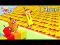 Finish The Pattern 1 Hour Compilation 123 Learn To Count Fun Numberblocks