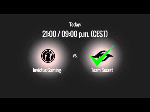 Dota 2 Betting Prediction / IG vs. Team Secret / 10.05.15