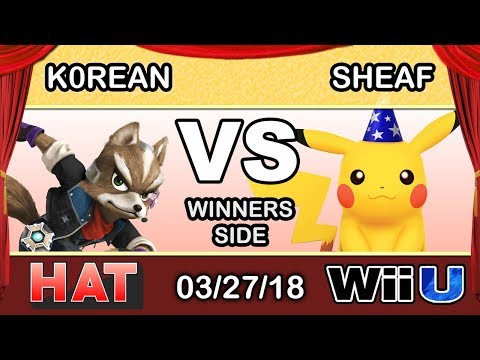 HAT 15 - K0rean (Bayonetta) Vs. Sheaf (Pikachu) Winners Round 1 - Smash 4