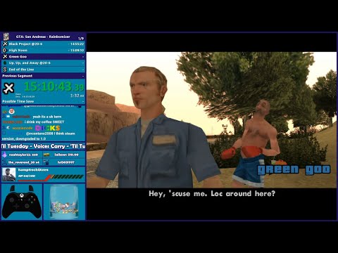 GTA San Andreas Rainbomizer Speedrun Part 5 - Hugo_One Twitch Stream - 12/11/2020