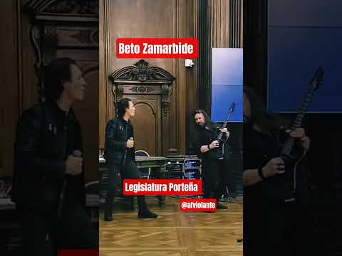 BETO ZAMARBIDE, HOMENAJE EN LA LEGISLATURA PORTEÑA