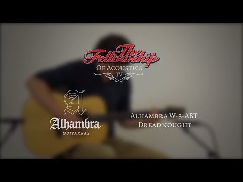 Видео-обзор товара Акустическая гитара Alhambra W-3