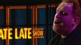 Gavin James singing &quot;Over the Rainbow&quot; | The Late Late Show | RTÉ One