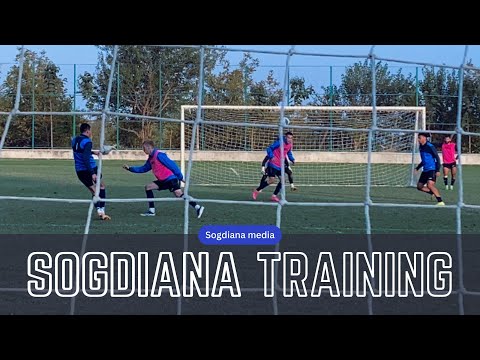 Sogdiana training🔥🔵⚫️ | Dribbling⚽️ | Shooting🚀 | So'g'diyona mashg'uloti🎥