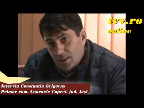 Coarnele Caprei - Interviu primar Constantin Grigoras