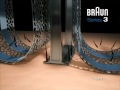 Электробритва Braun Series 3 310TS + чехол, гель - видео