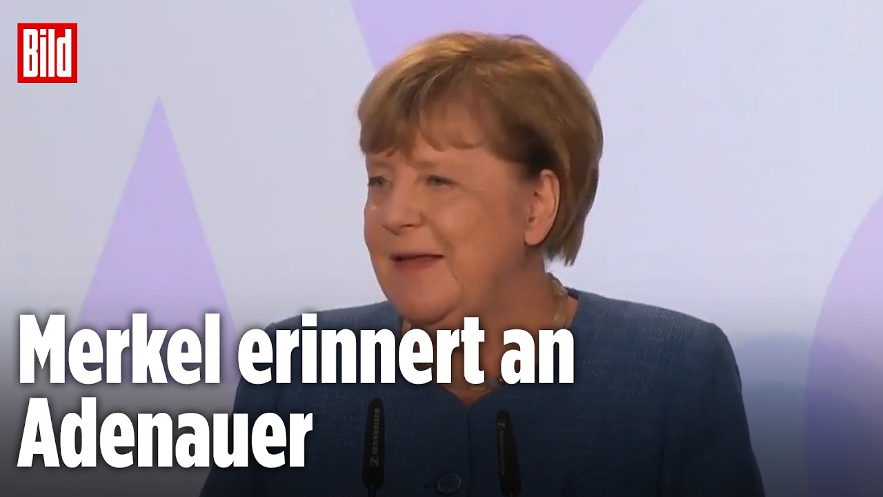 Merkel nach CDU-Debakel: Was wir heute von Adenauer lernen müssen