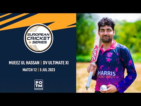 POTM: M.Ul Hassan (1/17) & 46*(24) - RF vs DVU | Highlights | ECS Hungary | 5 July 2023 | ECS23.545