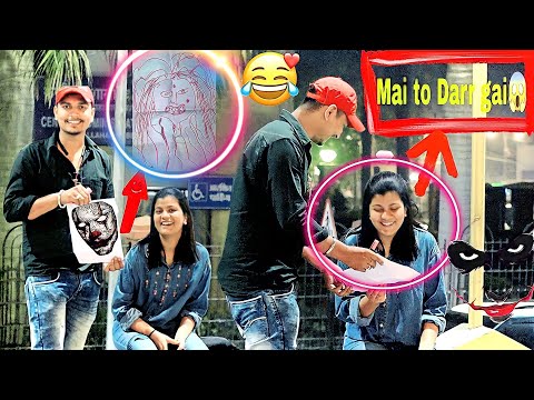 🔥ARTIST WITHOUT TALANT Paint stranger people✍️-😂 AWESOME REACTIONS😂