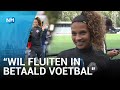 Shona Shukrula debuteert in het mannen-profvoetbal