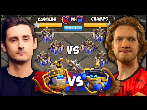 Casters vs World Champs for the 1st Time EVER in Clash of Clans! (Pick & Ban)