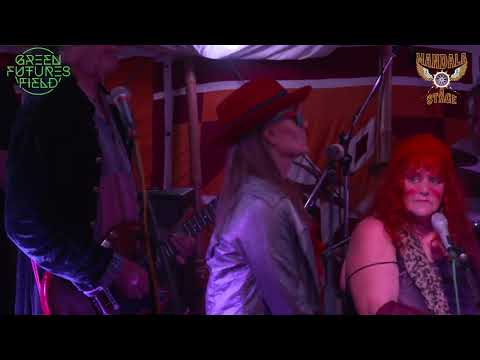 Space Hawks tribute to Nik Turner and Mick Slattery Mandala stage Glastonbury 2023