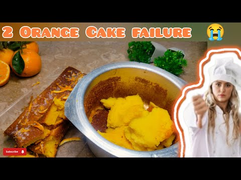 Orange Cake Failure || No One Is Perfect || Mehak Mohsin