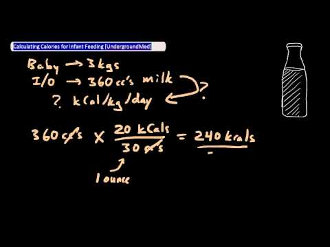 Calculating Calories for Infant Feeding [UndergroundMed]