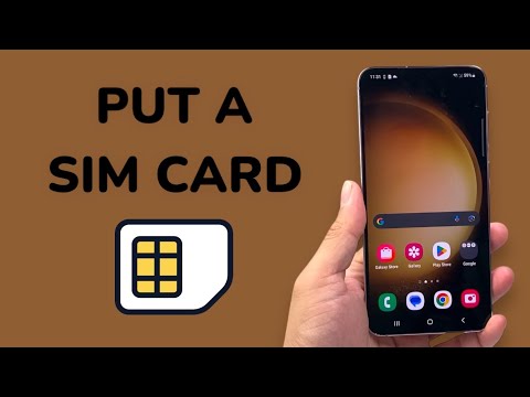 How To Put A SIM Card Into Android Phone