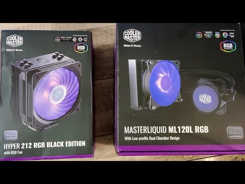 Ryzen 5900x ML120 AIO vs Hyper 212 Black