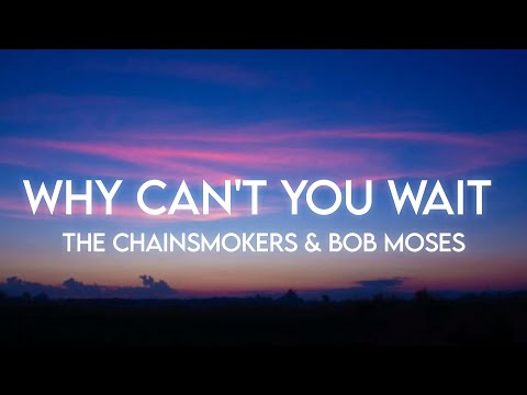 The Chainsmokers & Bob Moses - Why Can't You Wait (Lyrics)