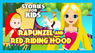 Witch And Rapunzel - The Fairy Tail |The Little Red Riding Hood | Rapunzel and Red Riding Hood Story